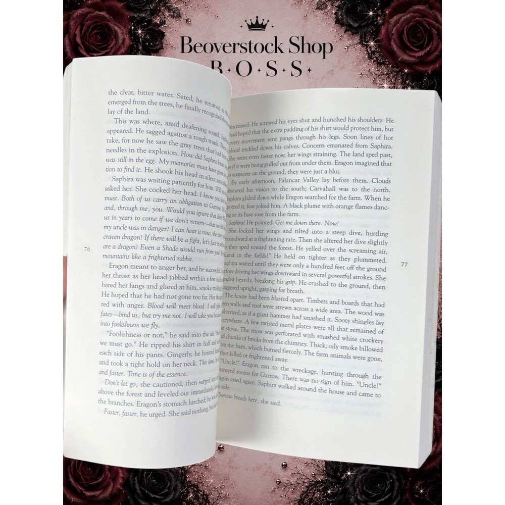 preowned Eragon by Christopher Paolini Paperback – Inheritance Cycle Book 1 - Picture 12 of 12